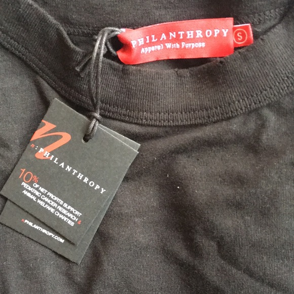 NWT n:Philanthropy Black Ruched Mock Neck Bodycon Peach Dress - Picture 11 of 13